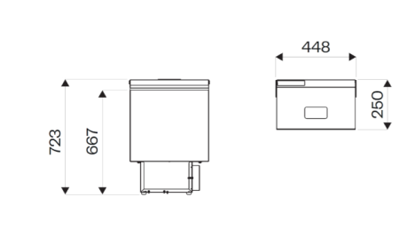 Компрессорный холодильник Indel B Top Loaded TL30 12/24V